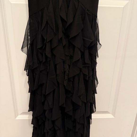 NWT FREE PEOPLE FAME AND PARTNERS THE ABBY BLACK MAXI DRESS - Picture 4 of 10